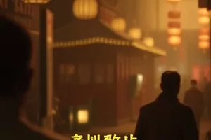 《白鸦计划》雪地中三行车辙指向废弃观测站的镜头